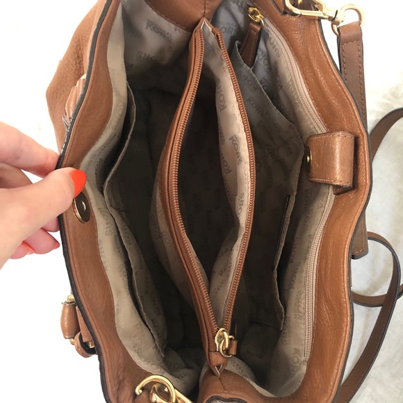 Michael Kors Brown Leather Satchel - Picture 8 of 10